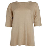 Alpha Studio Beige Viscose Sweater -   -  Alpha Studio.